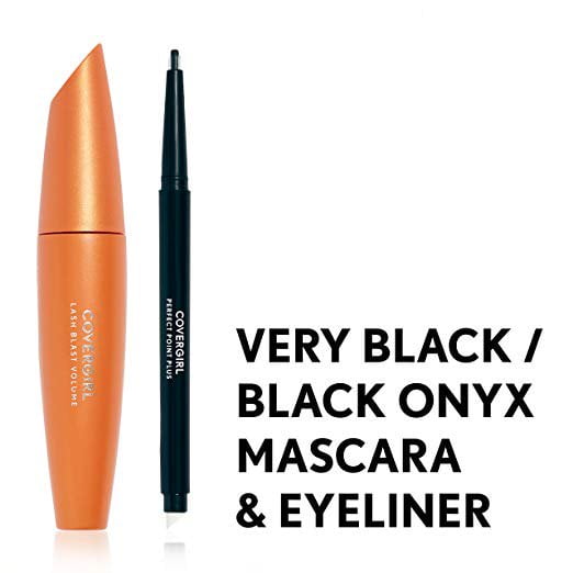 COVERGIRL Lash Blast Volume Mascara & Perfect Point Plus Eye Pencil (Value Pack)