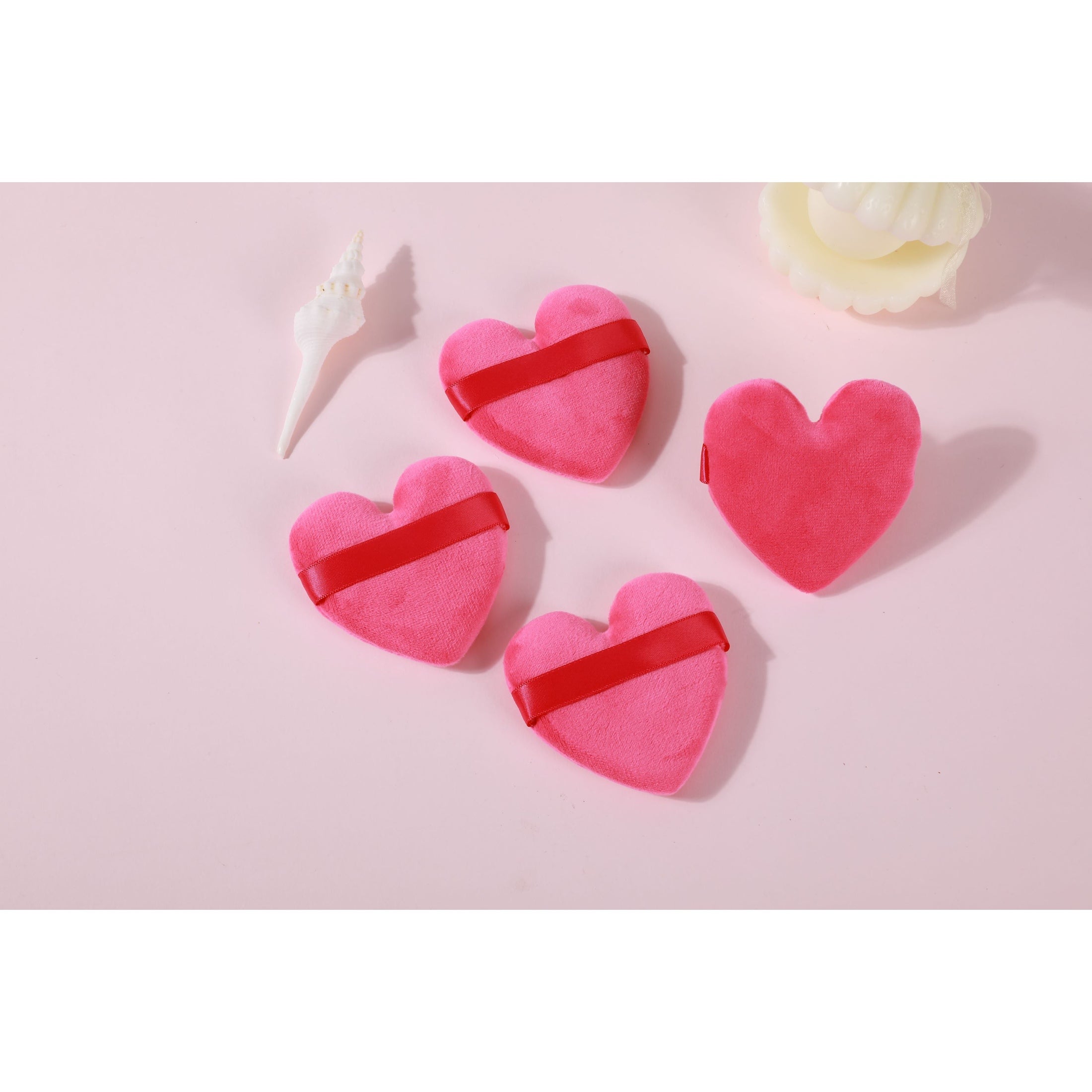 PROLUX Heart Cosmetic Puff Set