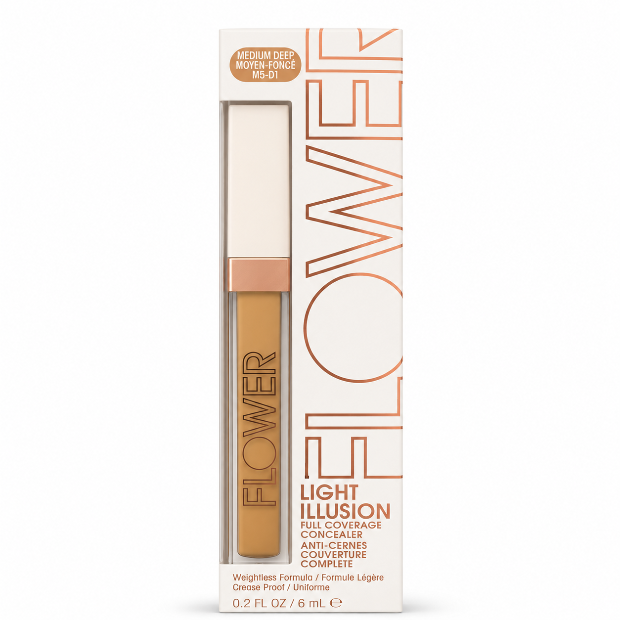 FLOWER BEAUTY Corrector de cobertura total Light Illusion