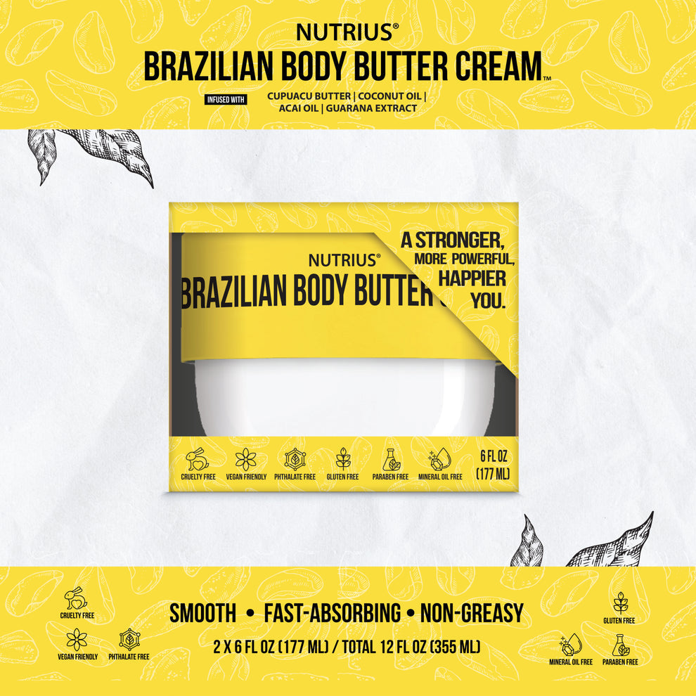 NUTRIUS Brazilian Body Butter Cream