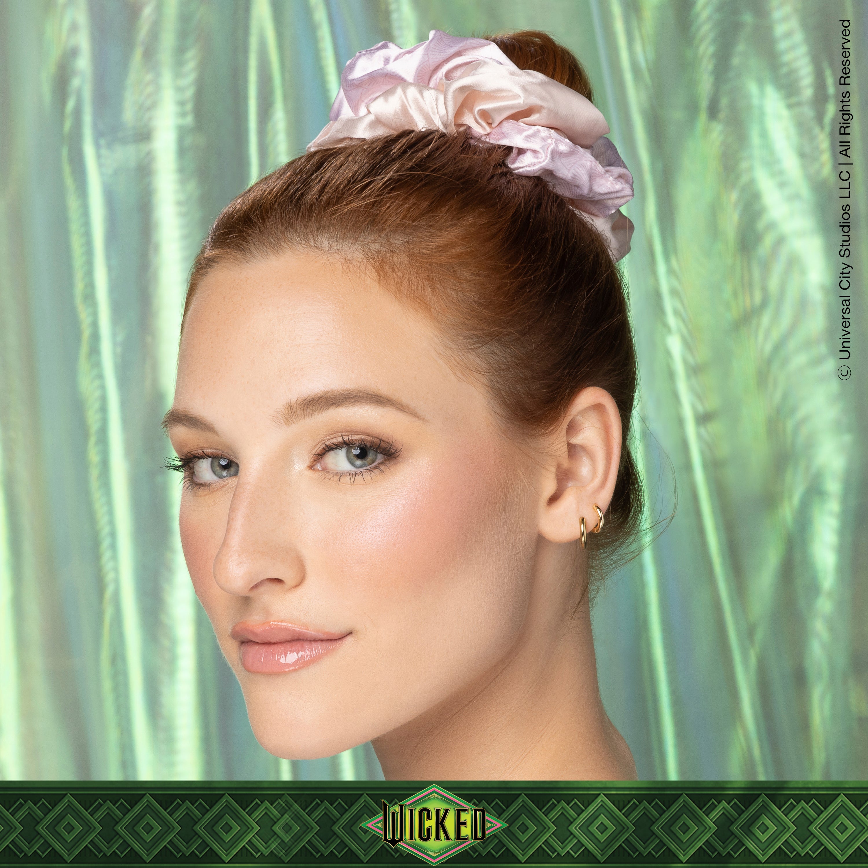 Set de regalo de accesorios para el cabello SCUNCI by Conair Wicked Elphaba (3 unidades) 