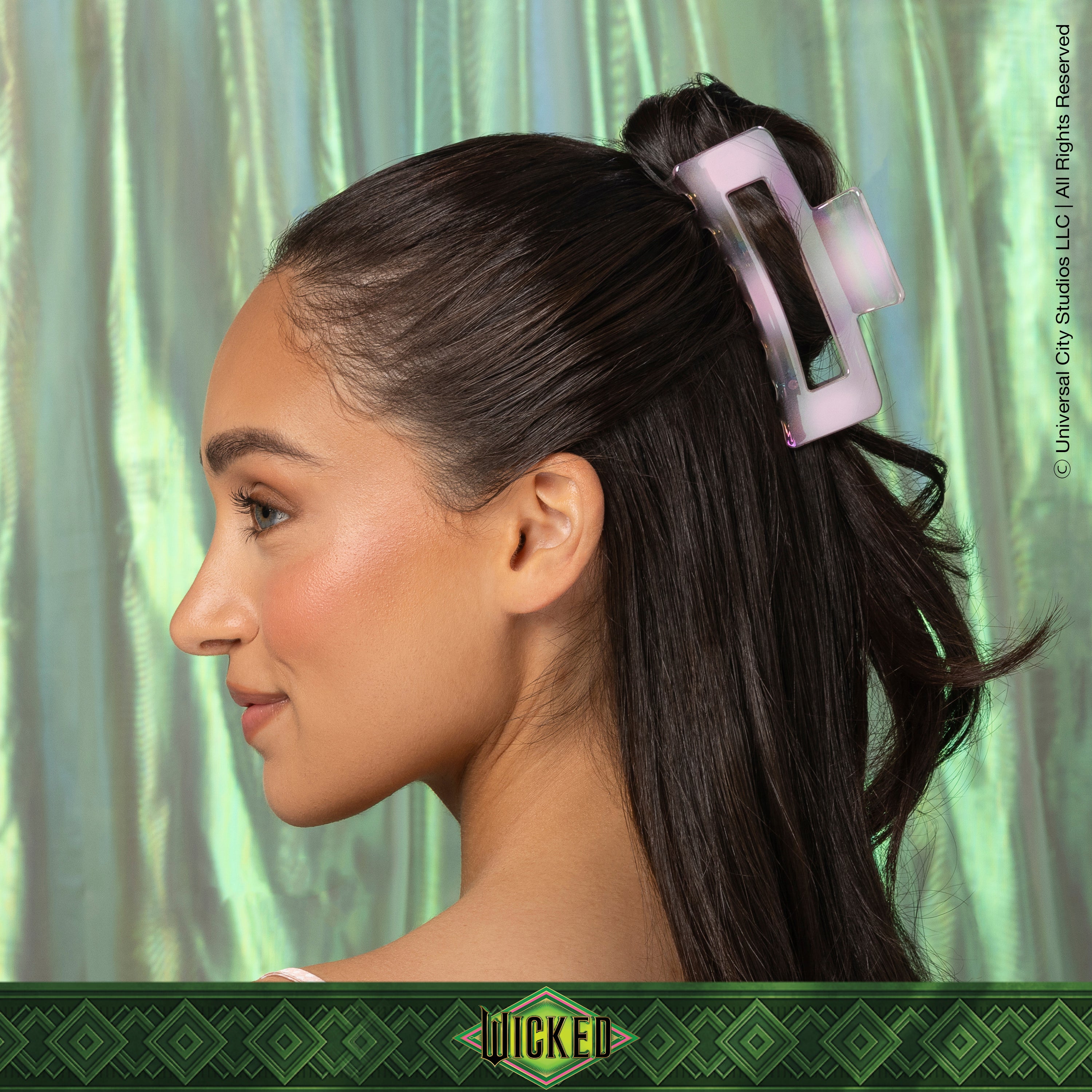 Set de regalo de accesorios para el cabello SCUNCI by Conair Wicked Elphaba (3 unidades) 