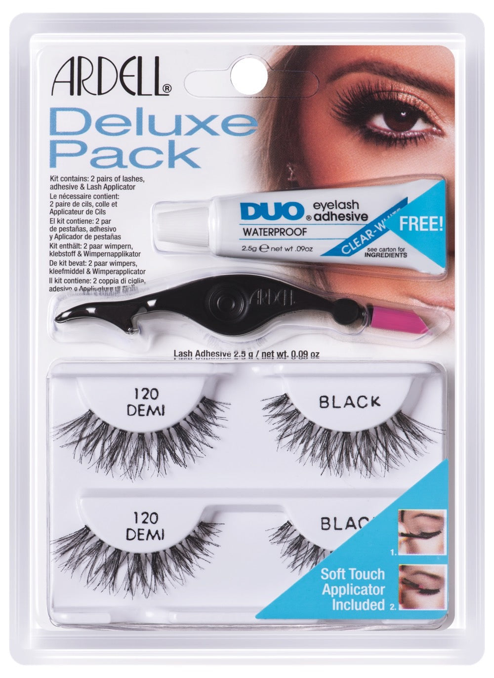 ARDELL Deluxe Pack Eyelashes With Applicator