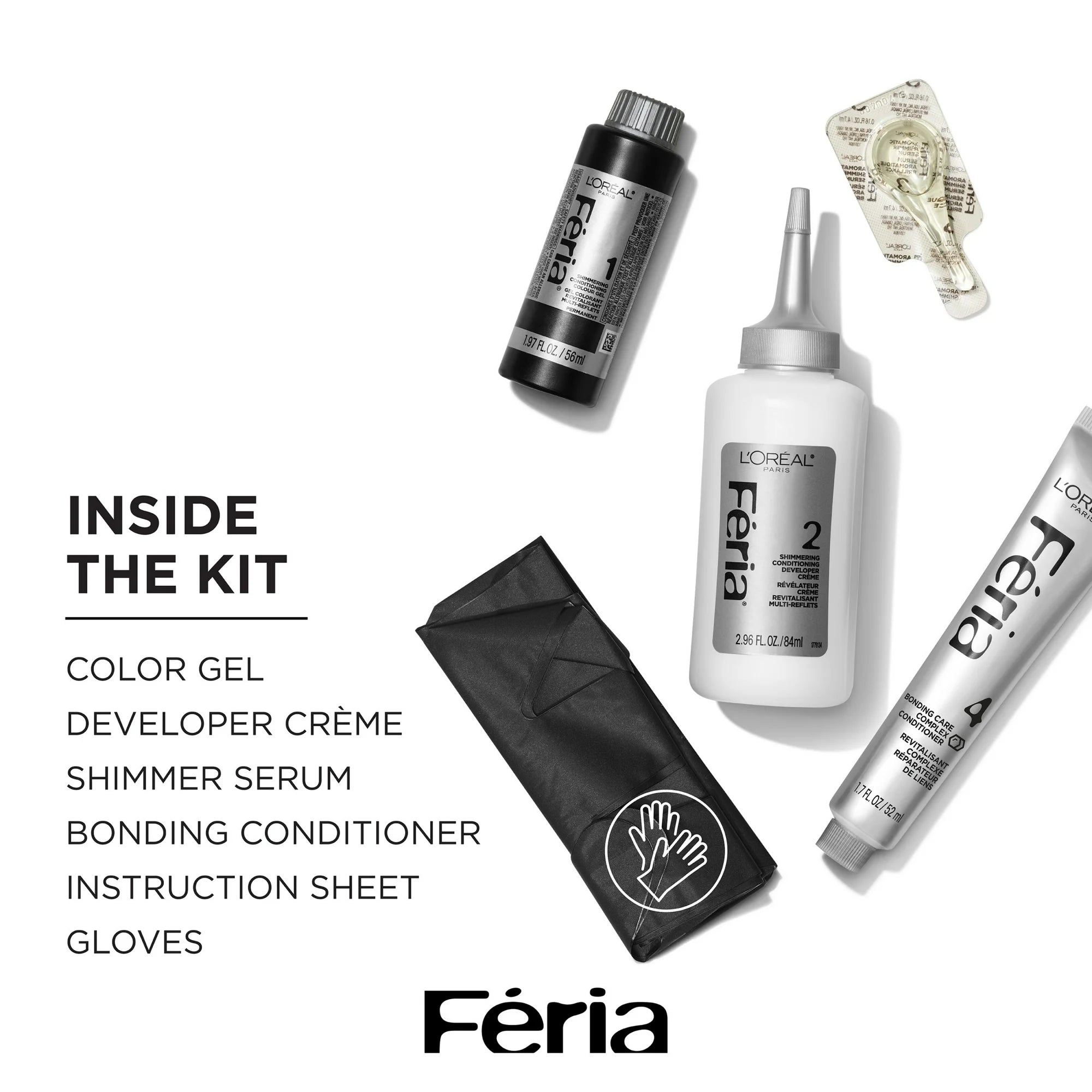 Feria Holographic Multi-faceted Shimmering Hair Color