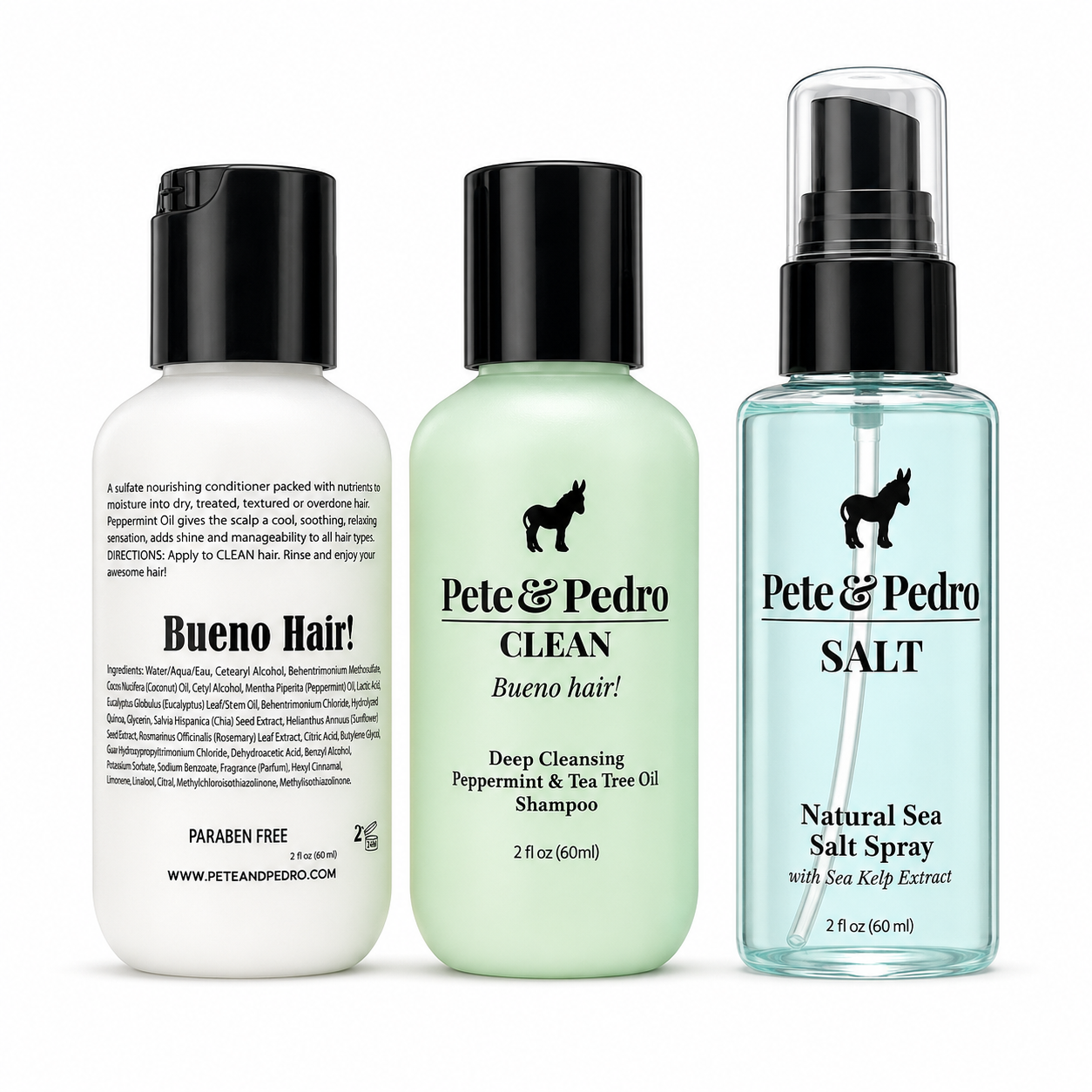 Trifecta Hair Kit - Travel Size