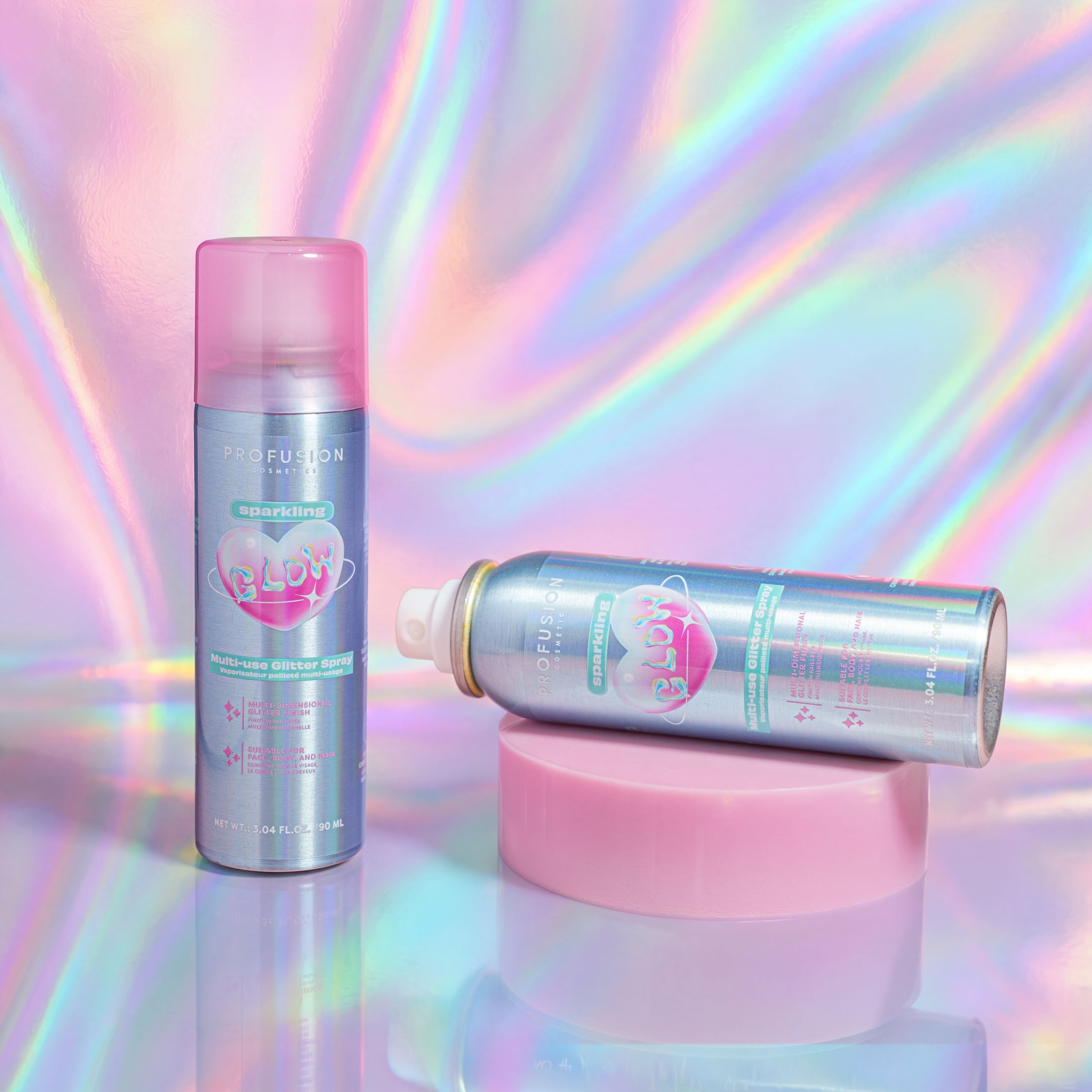 Sparkling Glow Multi-use Glitter Spray