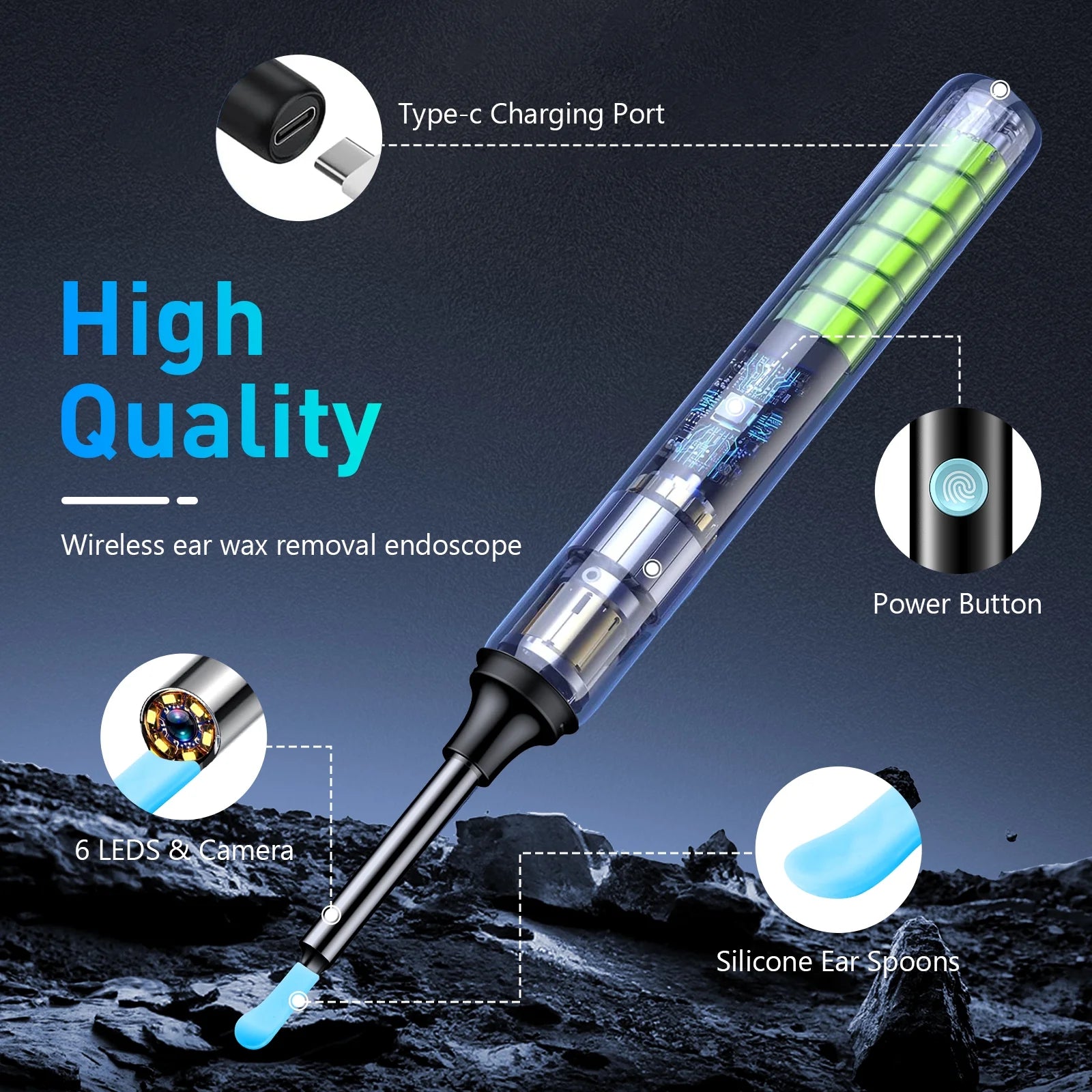 Ear Wax Removal Tool Camera