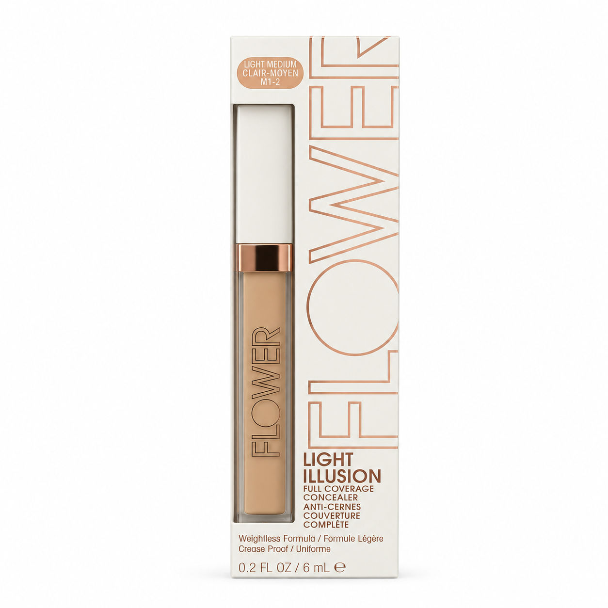 FLOWER BEAUTY Corrector de cobertura total Light Illusion