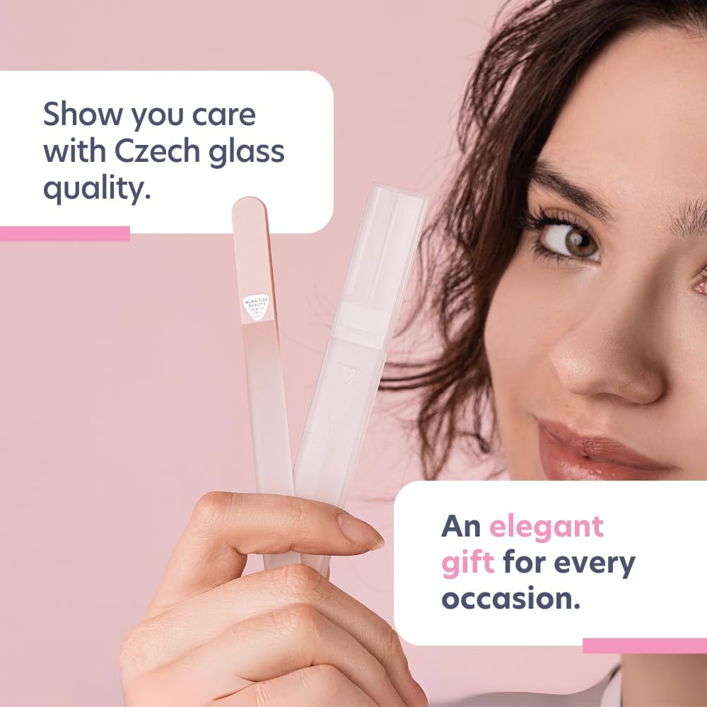 BONA FIDE Beauty Czech Glass Nail Files