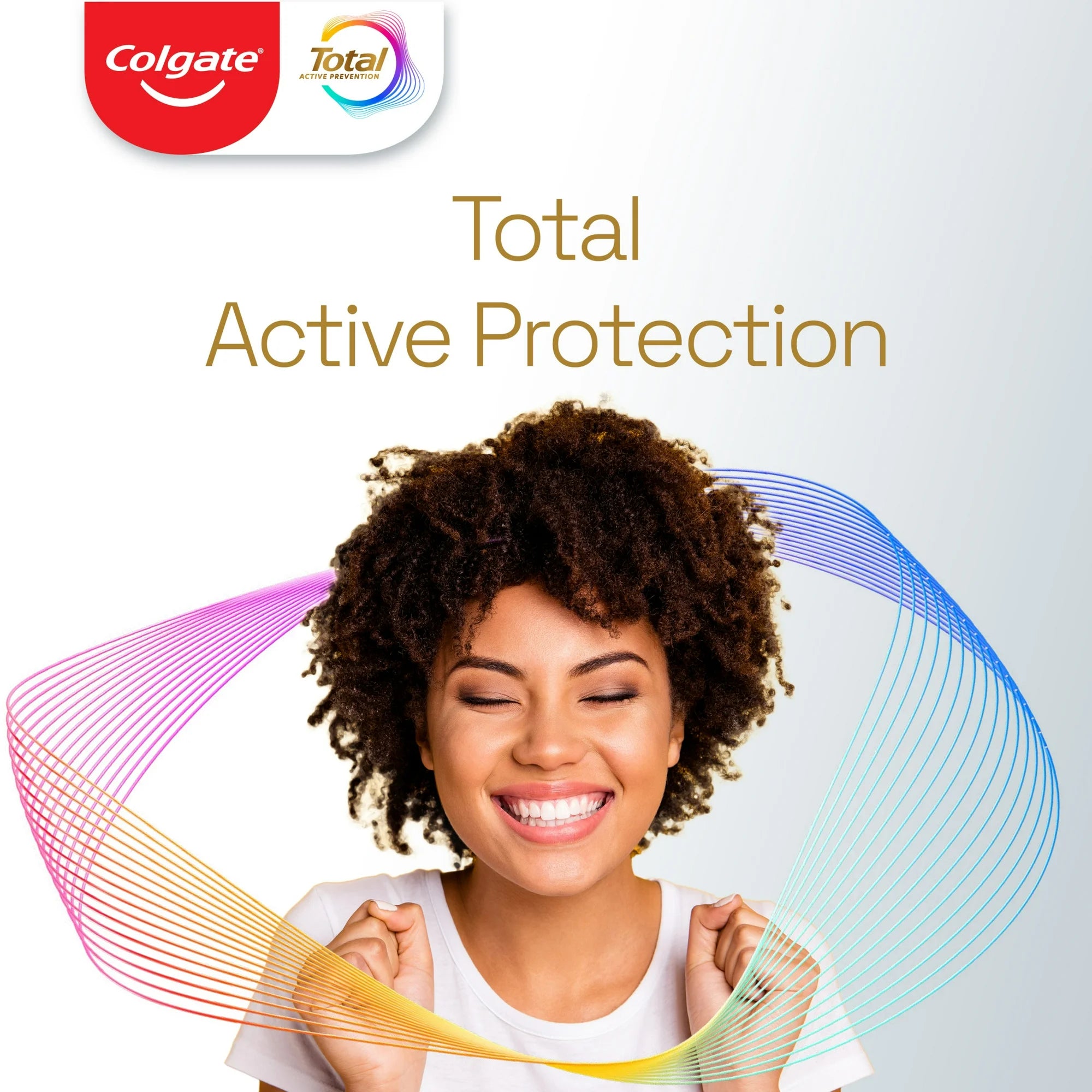 COLGATE Total Active Prevention Foaming Clean Medium Toothbrush