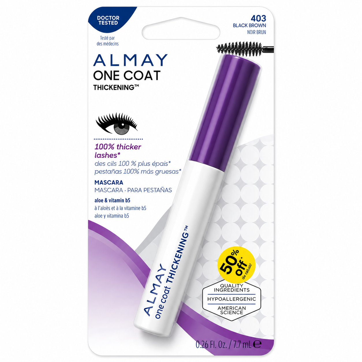 One Coat Nourishing Thickening Mascara