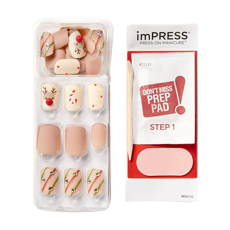 imPRESS Press-On Manicure Limited Christmas Edition 30 Press-On Nails