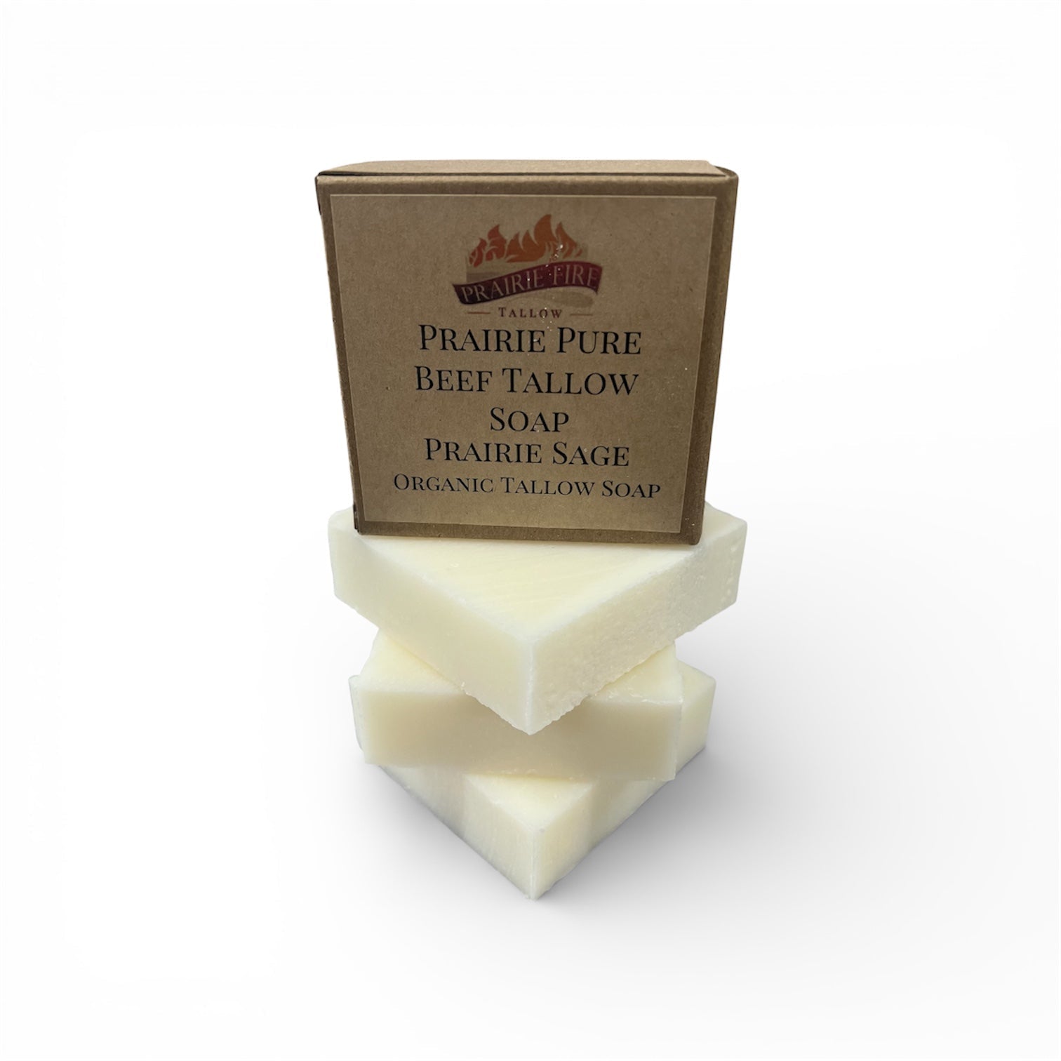 Grass Fed Beef Tallow Soap Bar (3 Pack) – Fragrance Free, Natural & Organic – Moisturizes & Soothes Face, Body & Hair – Handcrafted, Ideal for Sensitive & Dry Skin