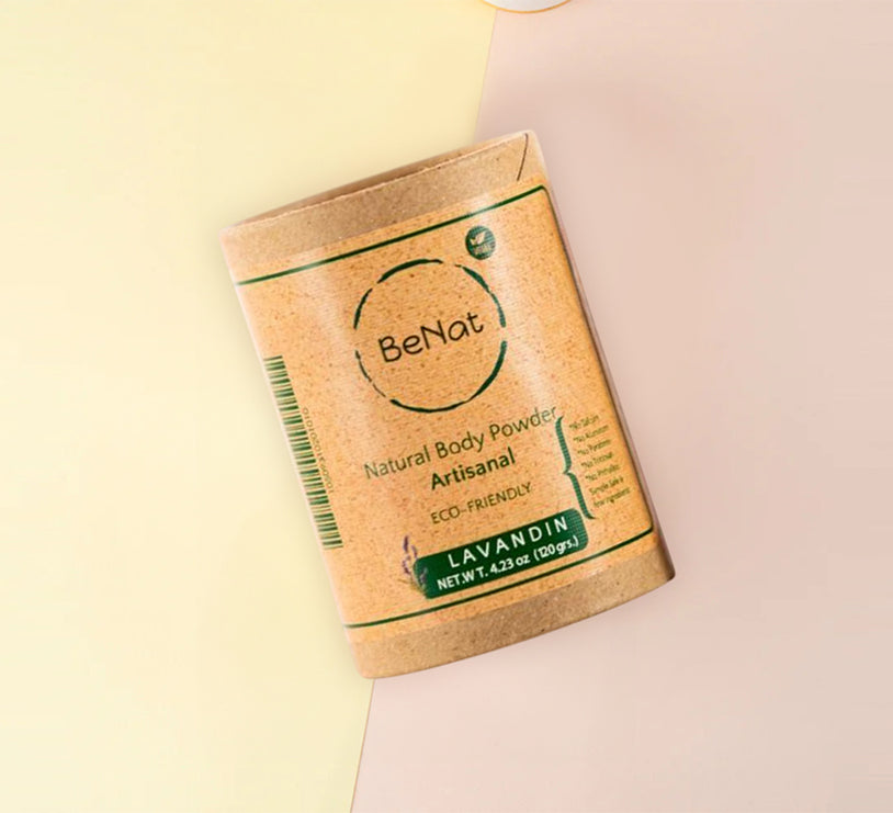 BENAT All-Natural Body Powder. Eco-Friendly.