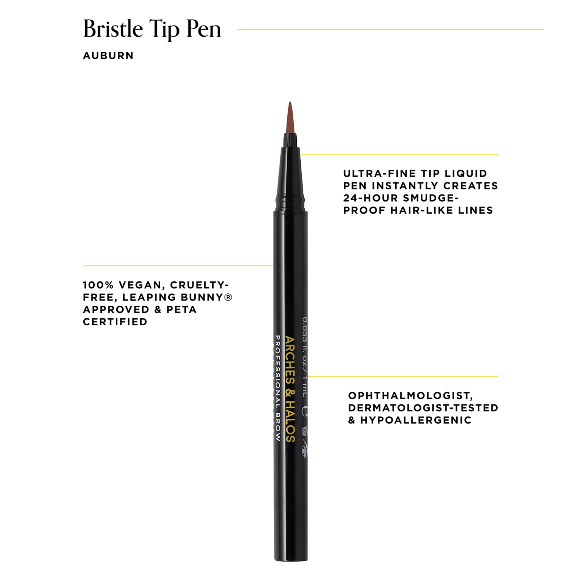 ARCHES & HALOS Fine Bristle Tip Pen