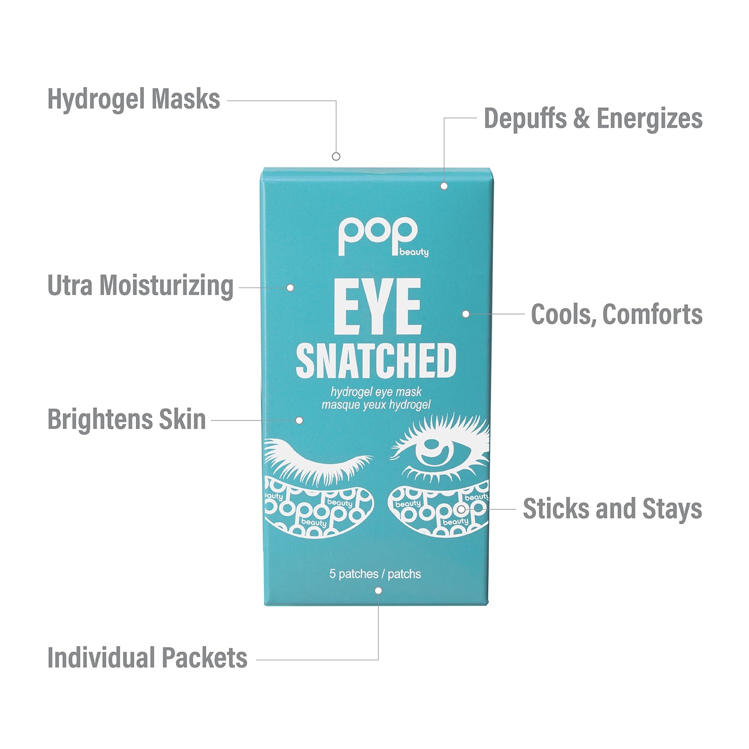 POP Beauty Eye Snatched Hydrogel Eye Mask