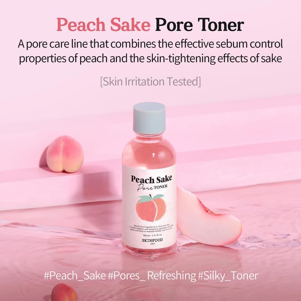 SKINFOOD Peach Sake Facial Toner