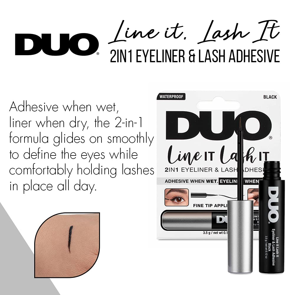 DUO Line IT Lash IT 2 In 1 Adhesive Eyeliner
