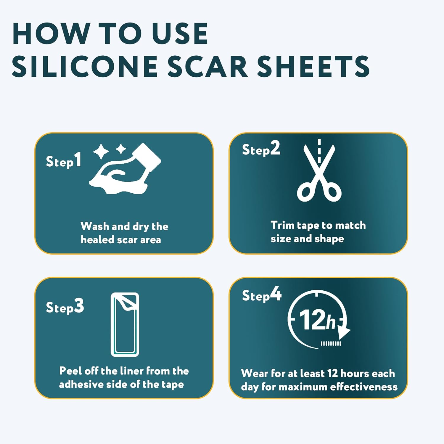 R'NT Silicon Premium Scar Sheets