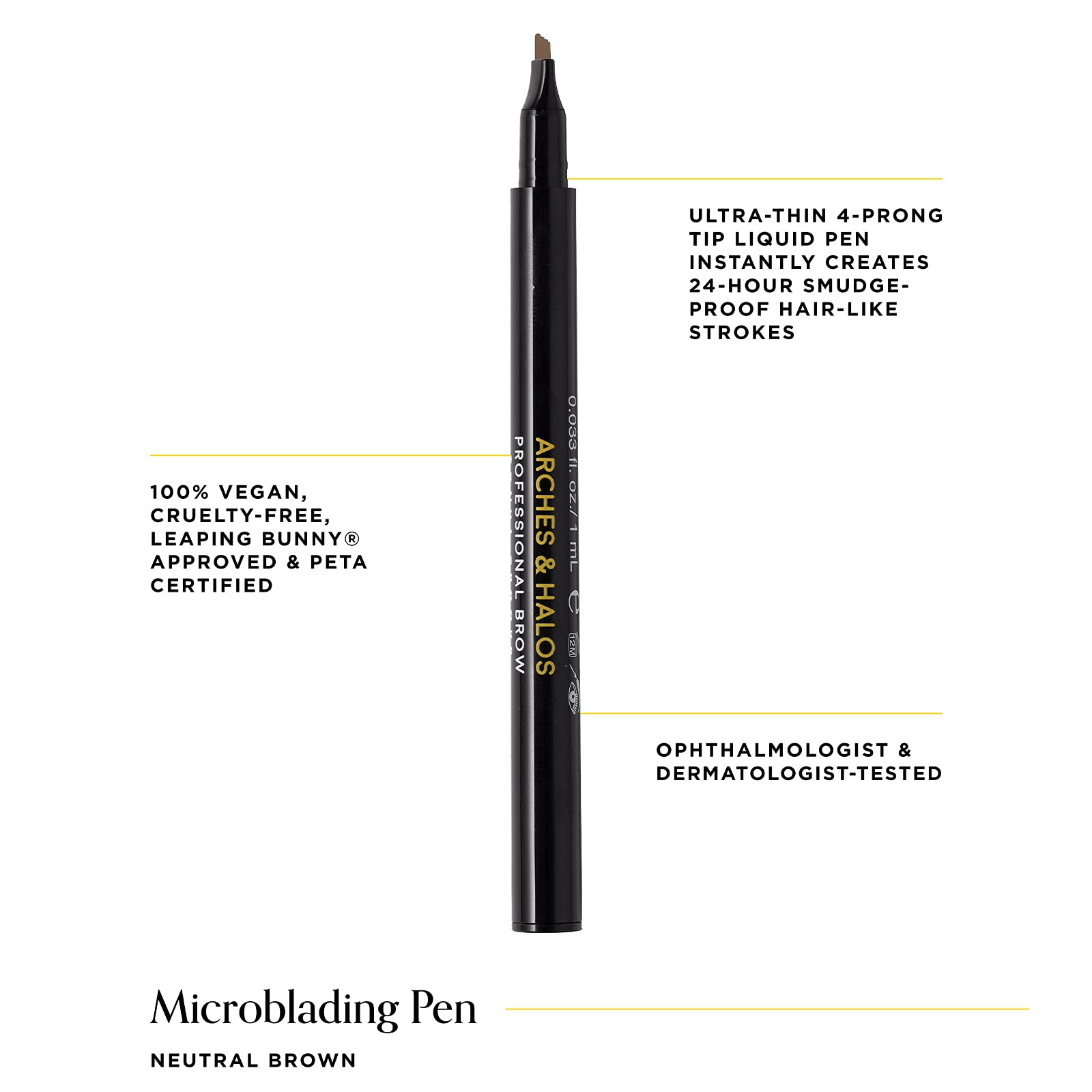 ARCHES & HALOS Microblading Brow Shaping Pen
