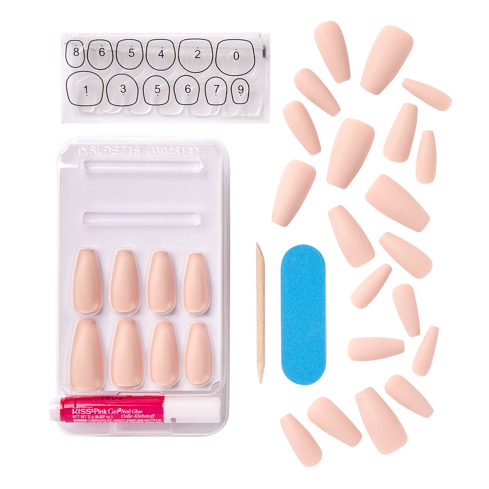 KISS ImPRESS Color Press-on Nails 30 Count