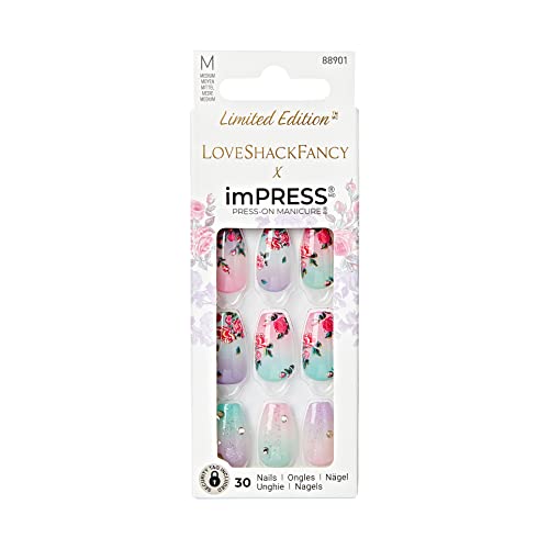 KISS LoveShackFancy x imPRESS Press-On Manicure (Limited Edition)