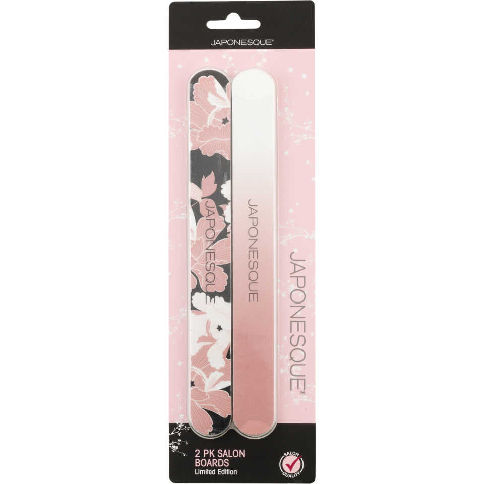 JAPONESQUE Pink Salon Boards (2Pcs)