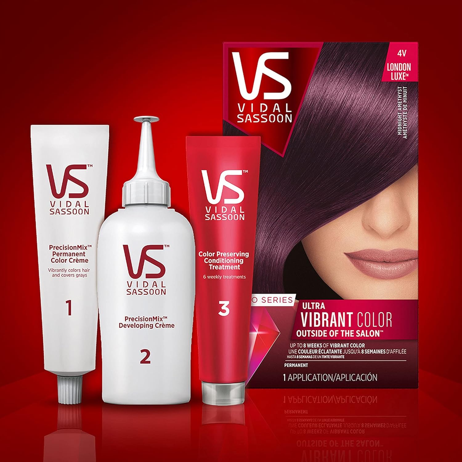 VIDAL SASSOON Pro Series Ultra Vibrant Permanent Hair Color