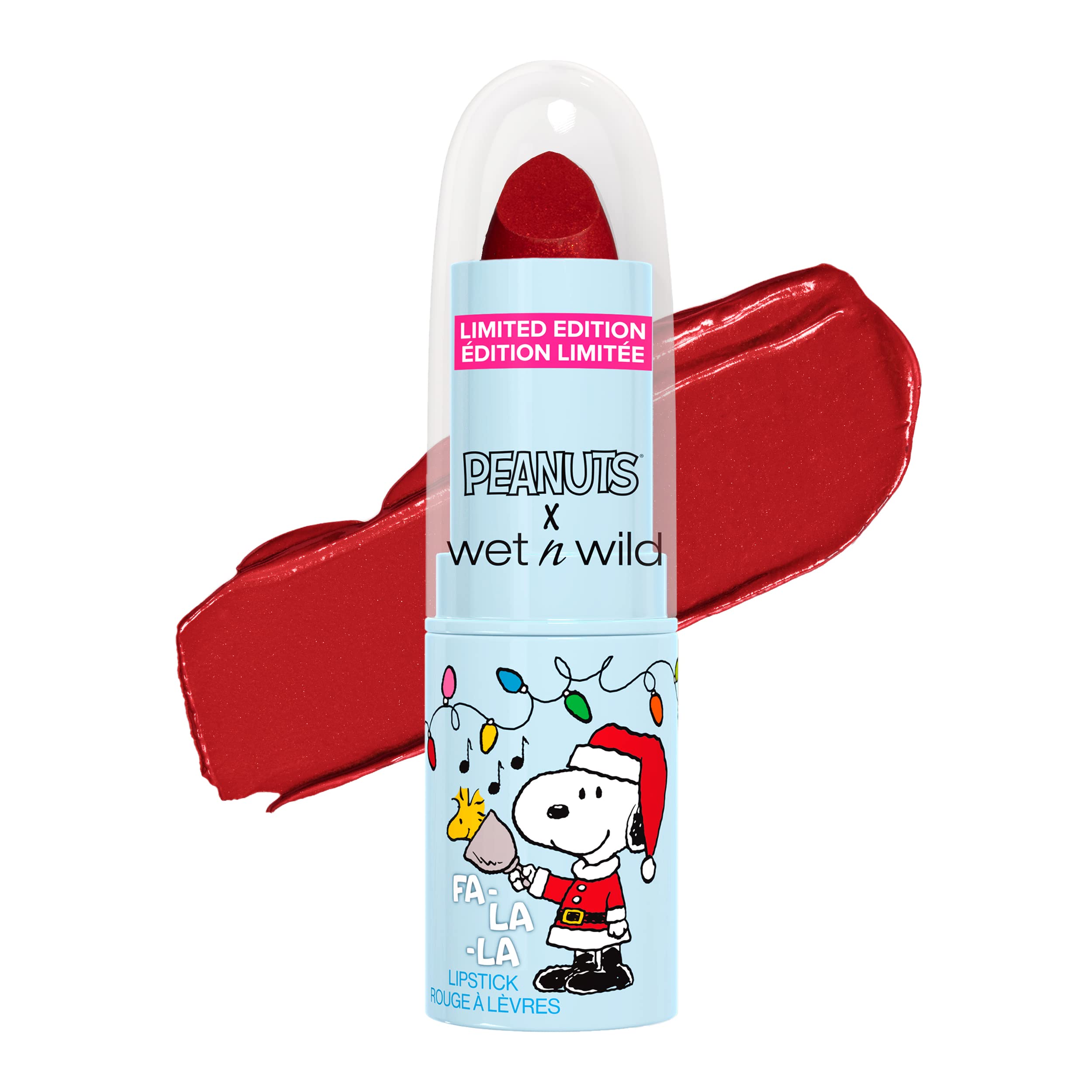 WET N WILD Peanuts Fa La La Lipstick