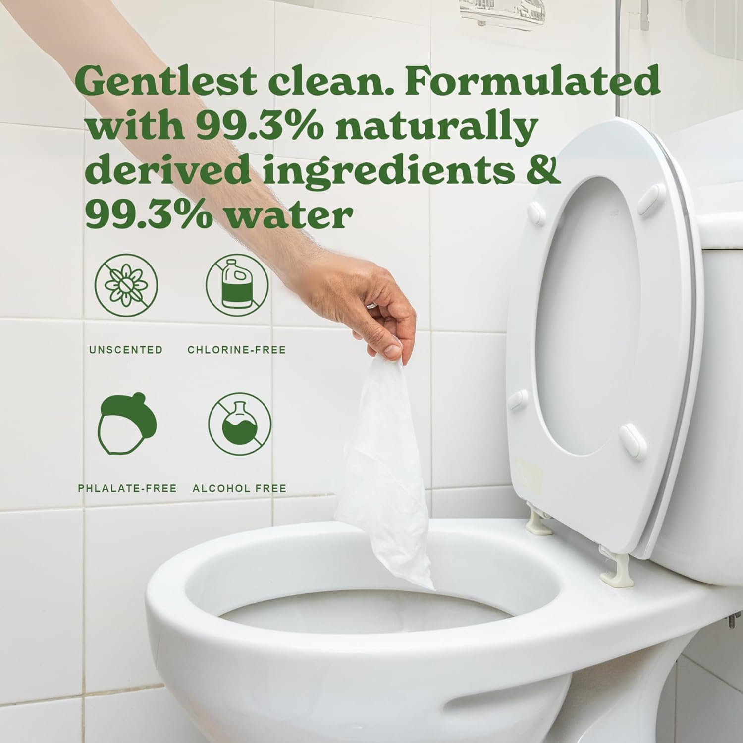 CABOO Flushable Wipes