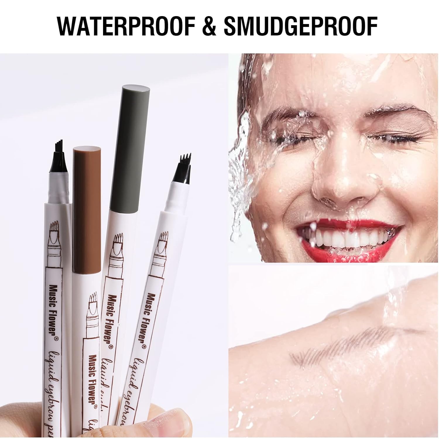 MUSIC Flower Fine Sketch Eyebrow Pencil