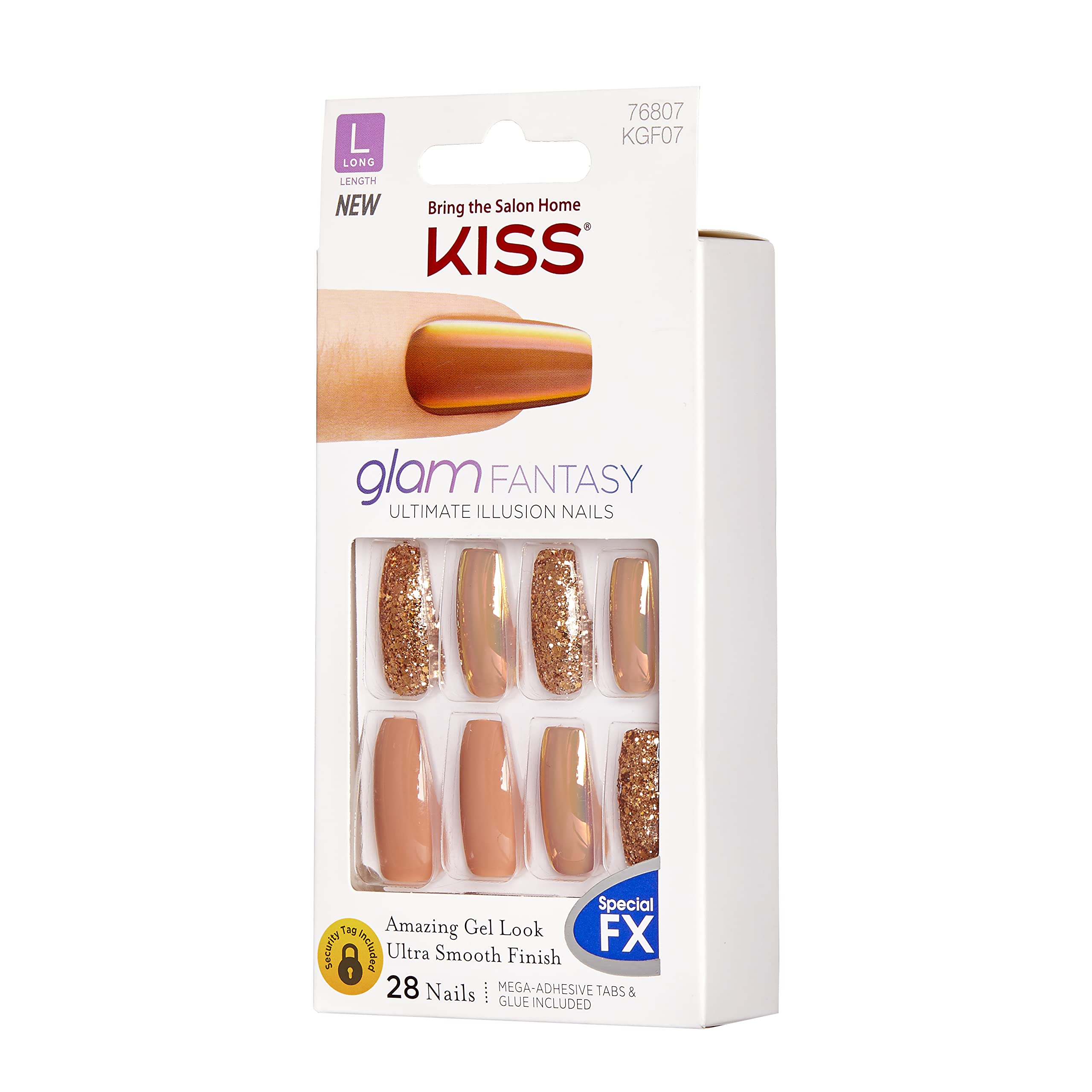 99 (picture) KISS Gel Fantasy Ready - To - Wear Gel 139