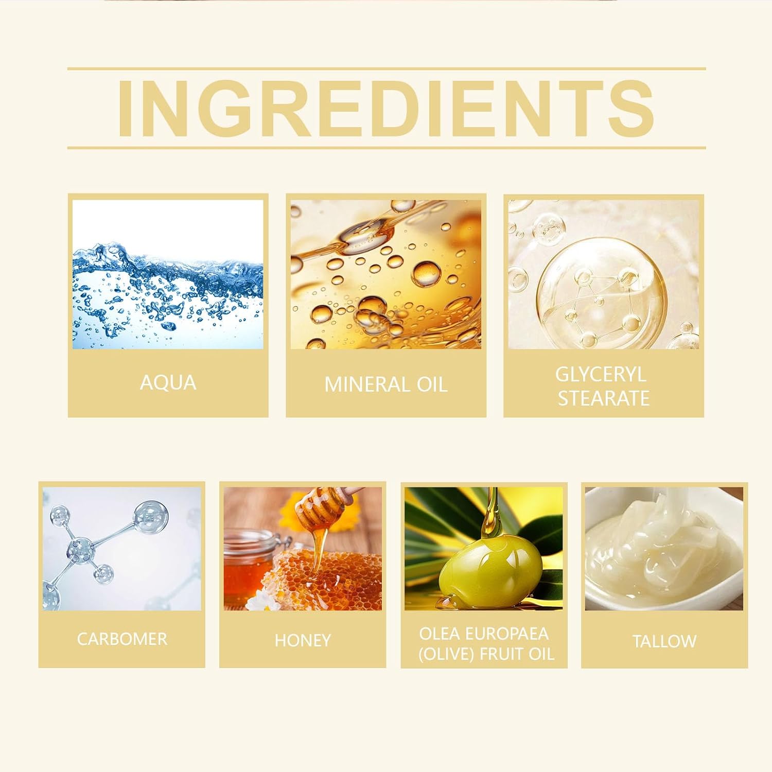 OUHOE Facial Tallow Honey Balm
