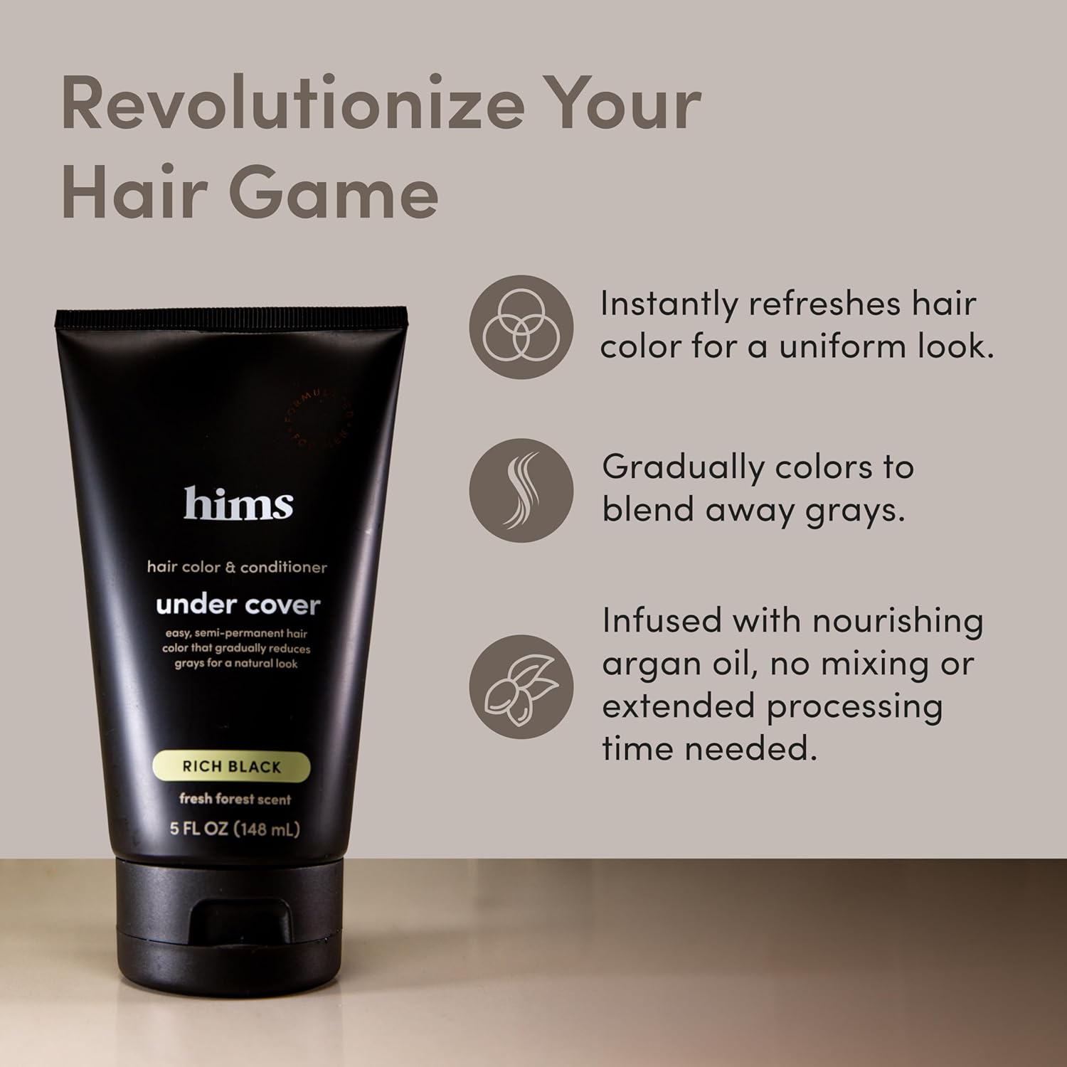 hims Under Cover Hair Color & Conditioner