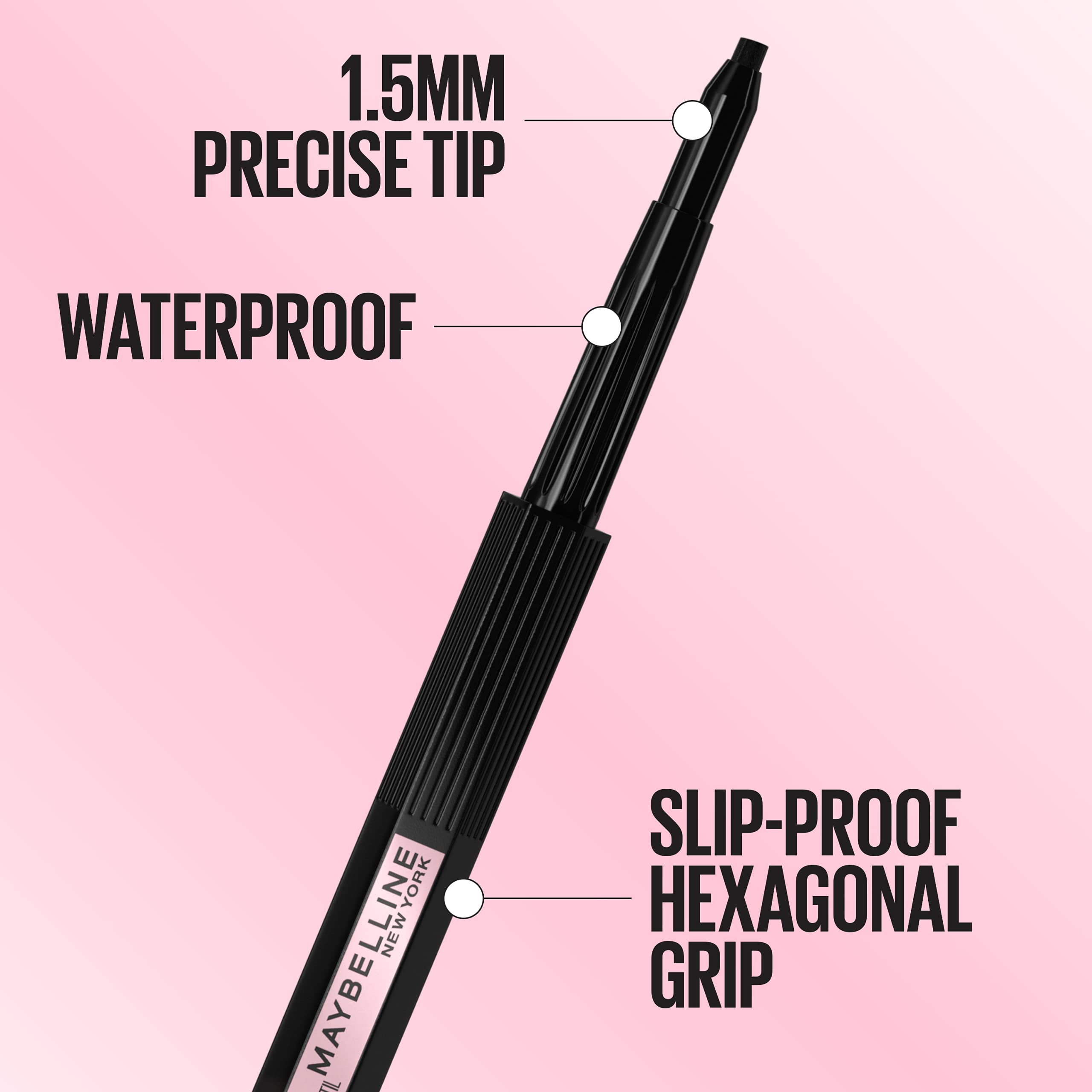 MAYBELLINE Hyper Easy No Slip Pencil Eyeliner Makeup