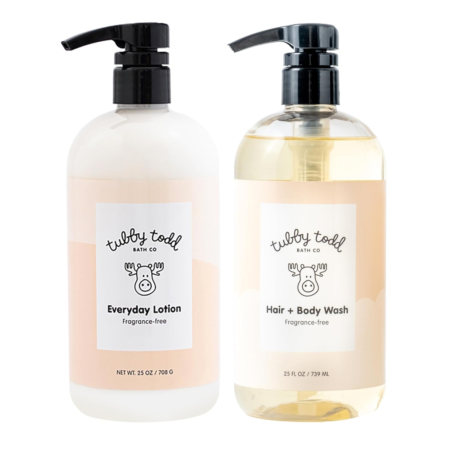 TUBBY TODD Hair + Body Wash & Everyday Lotion