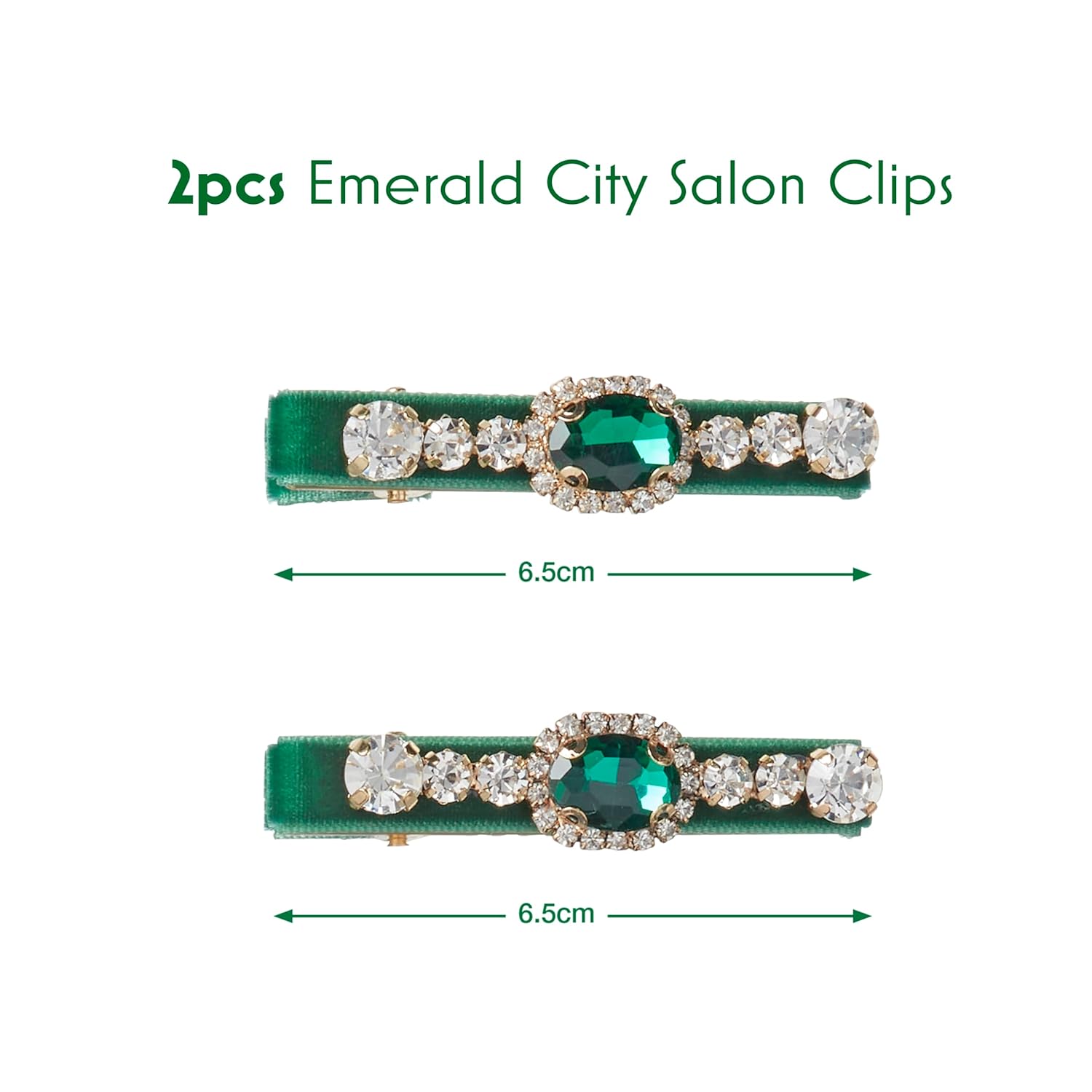 WICKED By Conair Glinda Rhinestone Salon Clips