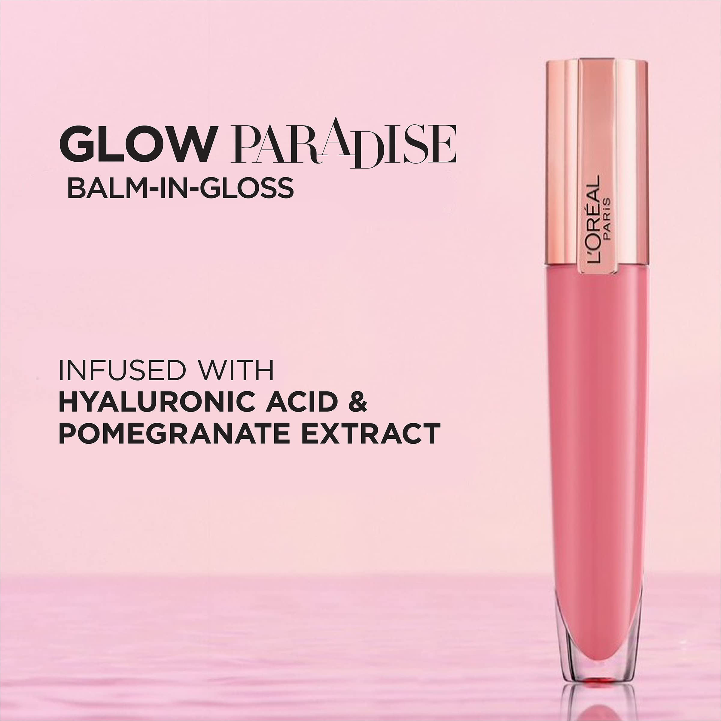 L'OREAL Glow Paradise Lip Balm in Gloss Pomegranate Extract