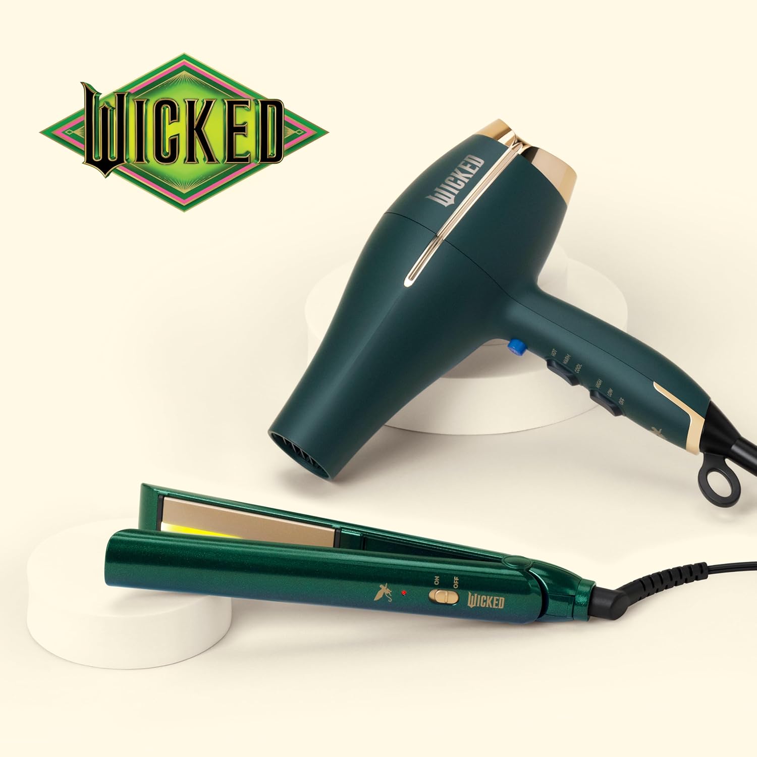 CONAIR Wicked Elphaba Defy Gravity Plasma Dryer
