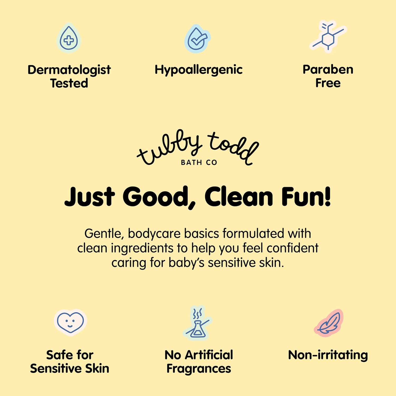 TUBBY TODD Hair + Body Wash & Everyday Lotion