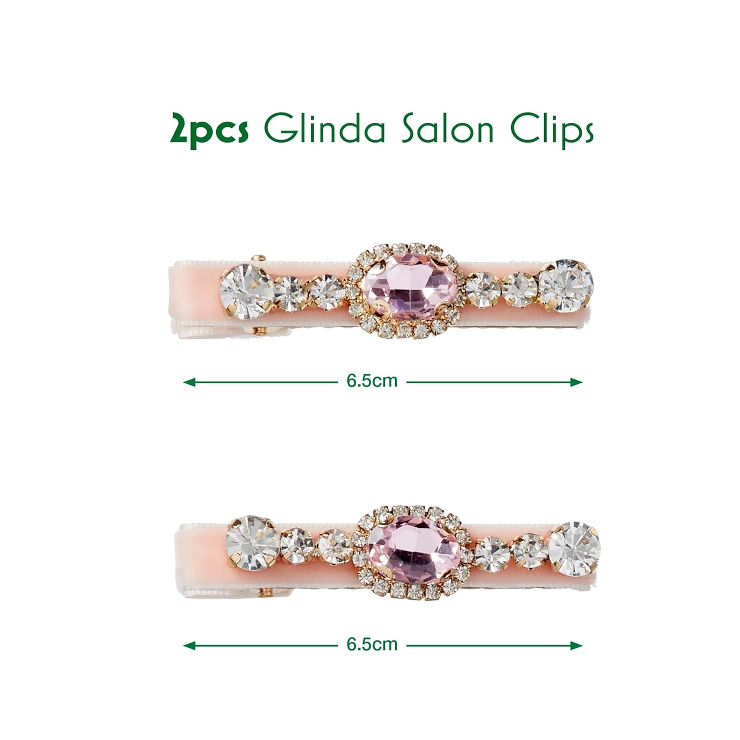 WICKED By Conair Glinda Rhinestone Salon Clips