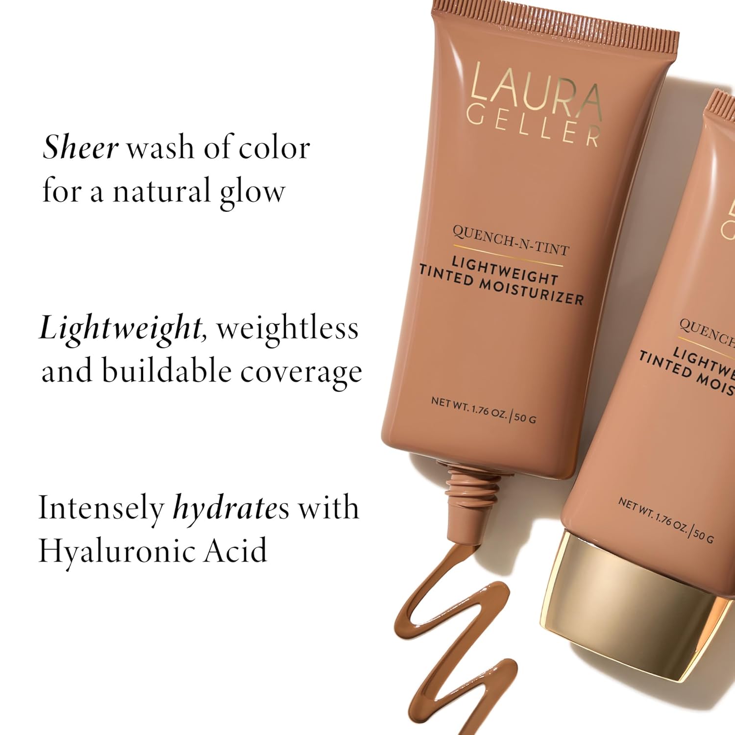 LAURA GELLER Quench-N-Tint Lightweight Tinted Moisturizer