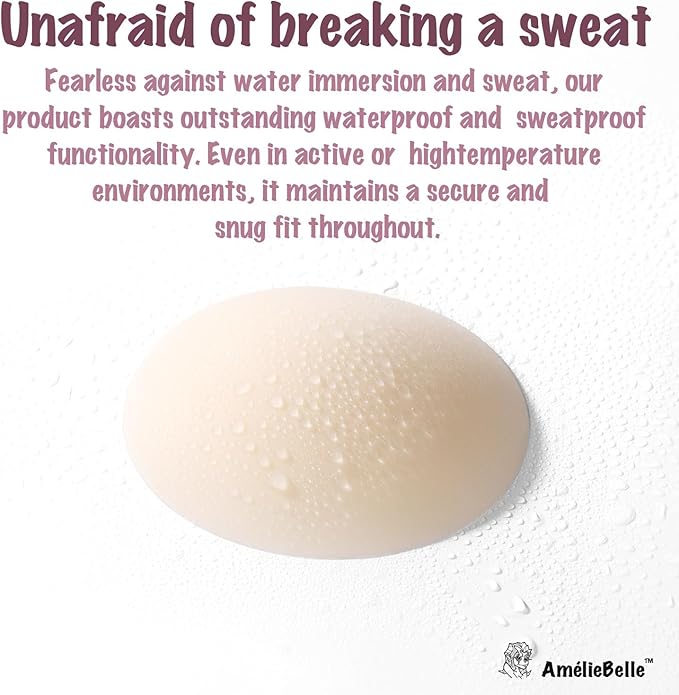AMELIEBELLE Anti-Sweat Waterproof Nipple Covers