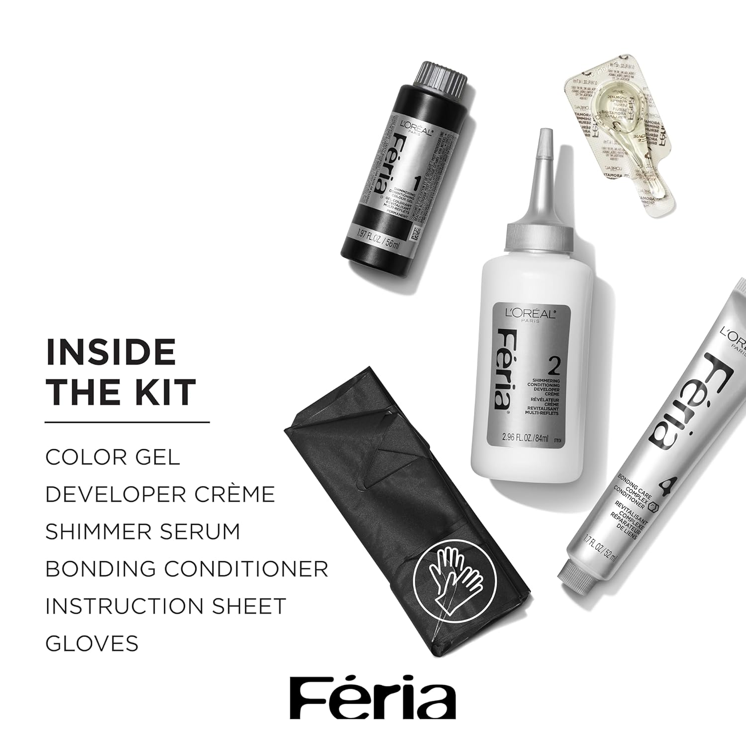 L'OREAL Feria Multi-Faceted Shimmering Permanent Hair
