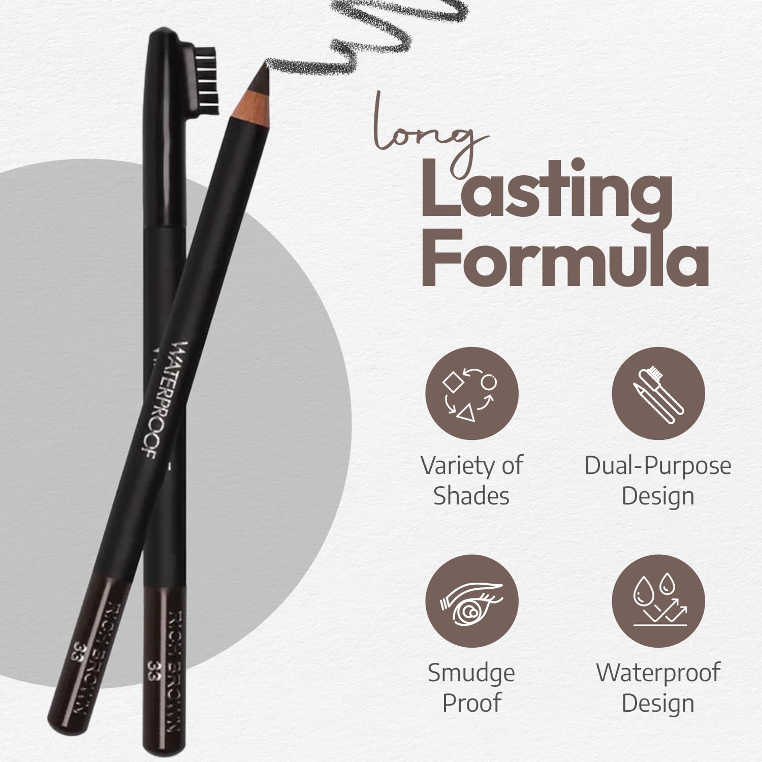 SORME Smearproof Eyebrow Pencil