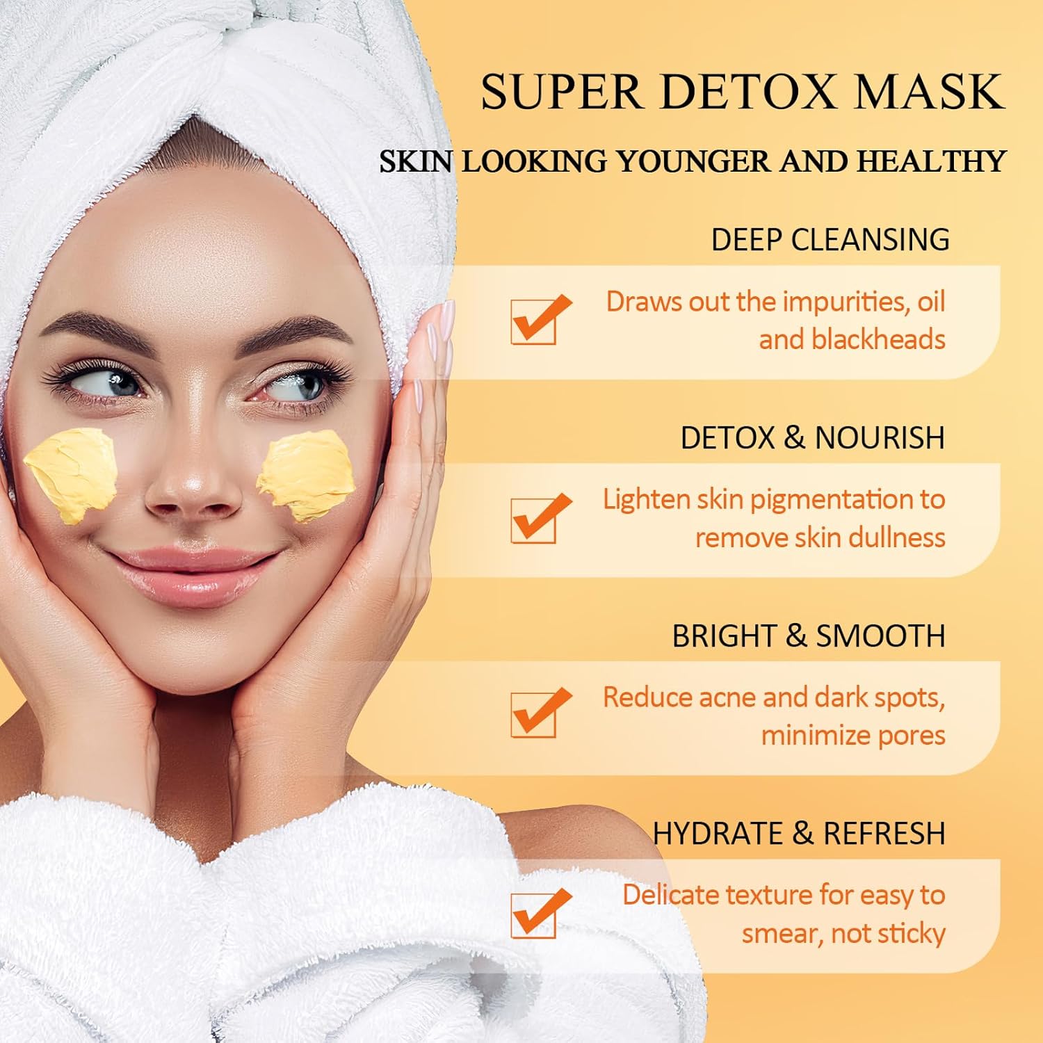 SHVYOG Vitamin C Clay Mask With Turmeric