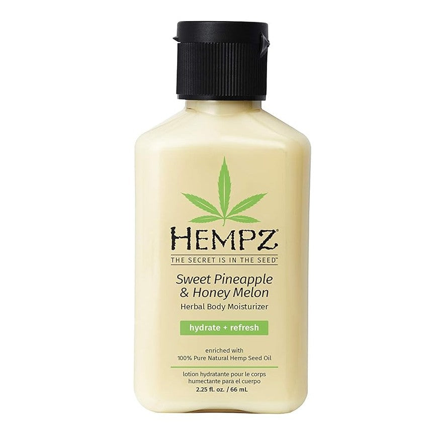 HEMPZ Hydration on the Go, Herbal Body Moisturizer & Whipped Body Creme