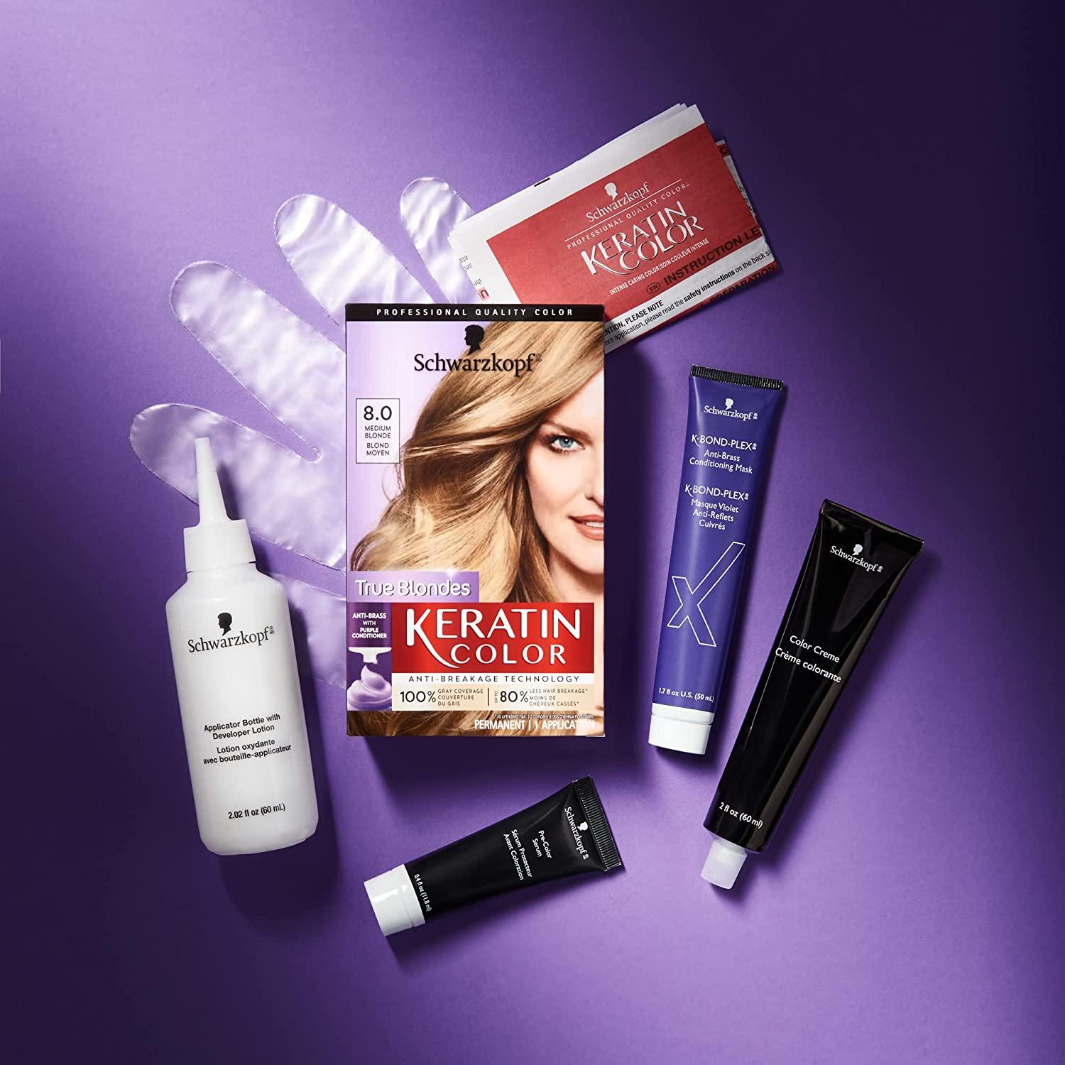 SCHWARZKOPF True Blondes Keratin Hair Color