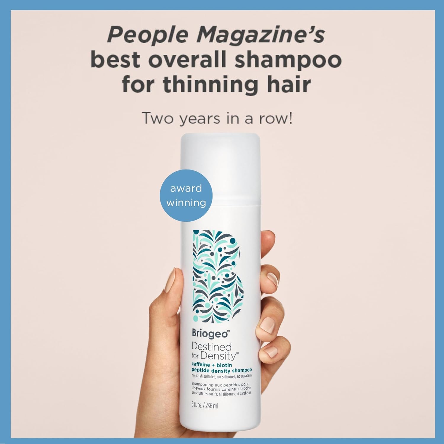 BRIOGEO Destined For Density Caffeine + Biotin Peptide Density Shampoo