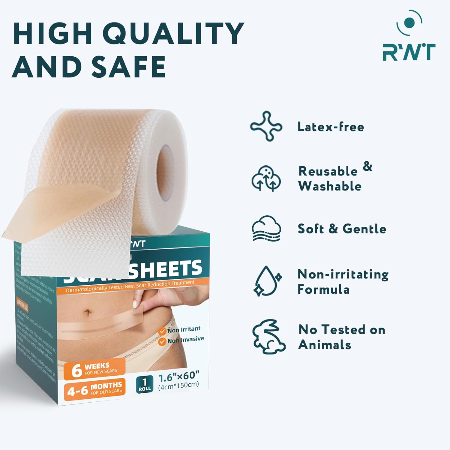 R'NT Silicon Premium Scar Sheets